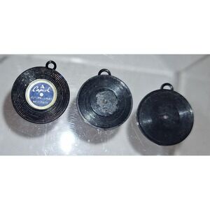 Lot Of 3 Capital Records Charms Plastic Gumball 50s 60s